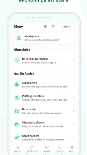 Avanza screenshot