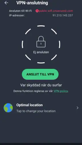 AVG AntiVirus & Säkerhet screenshot