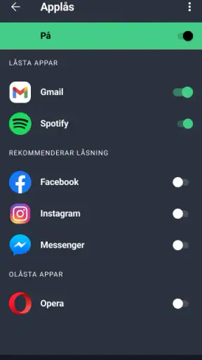 AVG AntiVirus & Säkerhet screenshot