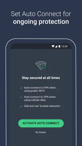 AVG Secure VPN Proxy & Privacy screenshot