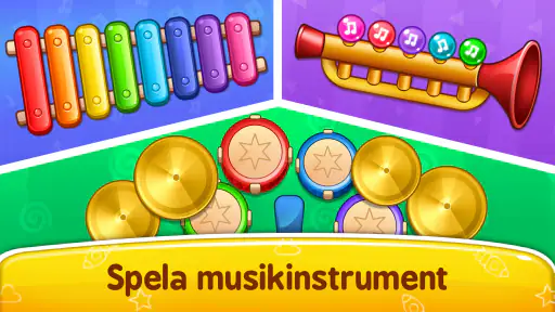 Baby Spel: Telefon, Barn Piano screenshot