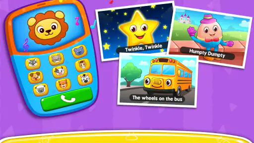Baby Spel: Telefon, Barn Piano screenshot