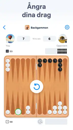 Backgammon - Brädspel screenshot