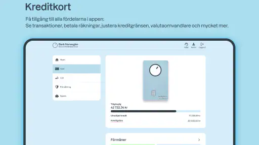 Bank Norwegian screenshot