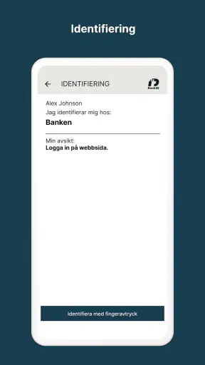 BankID säkerhetsapp screenshot