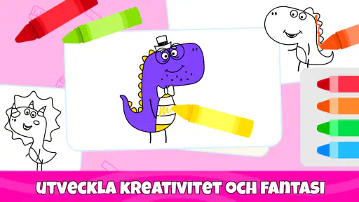 Barn Spel Målarsidor och Bok screenshot