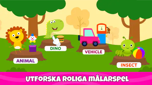 Barn Spel Målarsidor och Bok screenshot