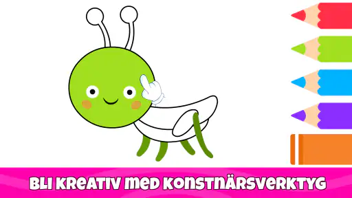Barn Spel Målarsidor och Bok screenshot