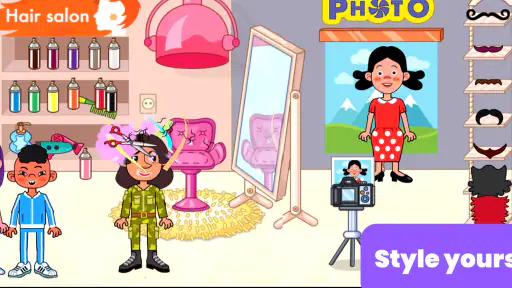 Barn Stormarknad Shopping Spel screenshot