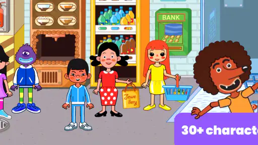 Barn Stormarknad Shopping Spel screenshot