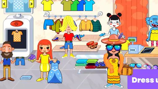 Barn Stormarknad Shopping Spel screenshot