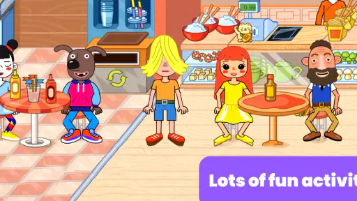 Barn Stormarknad Shopping Spel screenshot