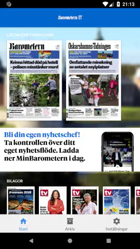 Barometern-OT screenshot