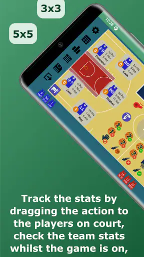 Basketball Stats Assistant screenshot