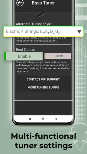 Bass Tuner screenshot