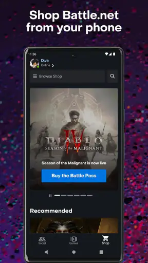 Battle.net screenshot