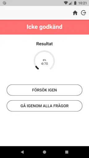 B,C,D,taxi och taxiåkeri teori screenshot