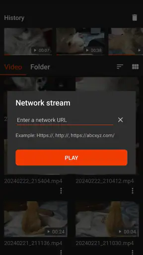 Fluid Video Player screenshot
