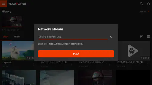 Fluid Video Player screenshot