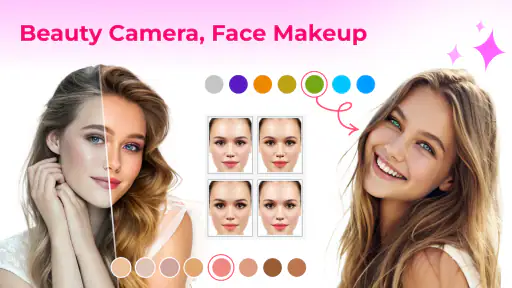 Beauty Camera, Face Makeup App screenshot