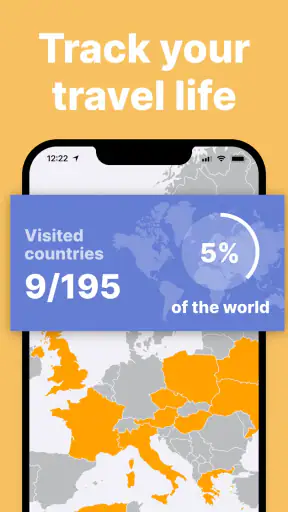 been: track visited countries screenshot