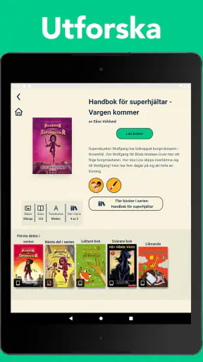 Bibblix - Hitta en bra bok! screenshot
