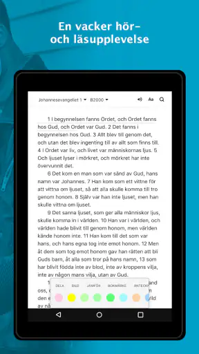 Bibeln + Ljudbibel screenshot