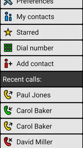 BIG Phone for Seniors screenshot