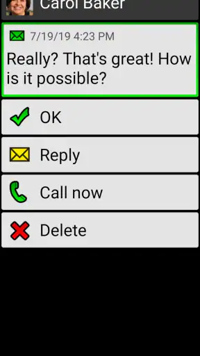 BIG SMS for Seniors screenshot