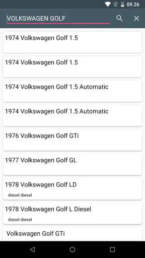 Bil Info Registreringsnummer screenshot