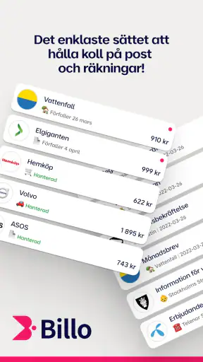 Billo │ Digital brevlåda screenshot