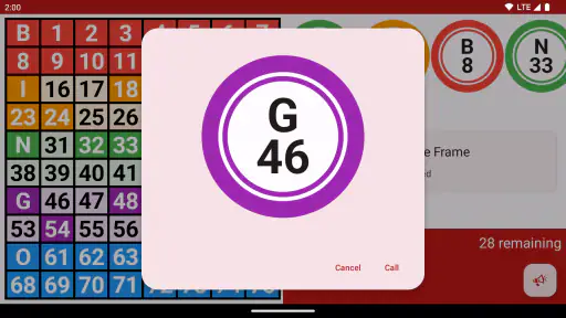 Bingo Caller screenshot