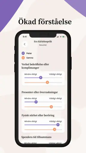Birds: Relationsverktyg screenshot