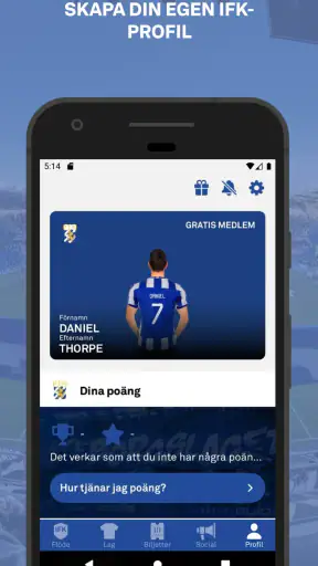 Blåvitt+ screenshot