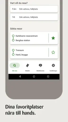 Blekingetrafiken screenshot