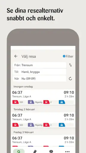 Blekingetrafiken screenshot