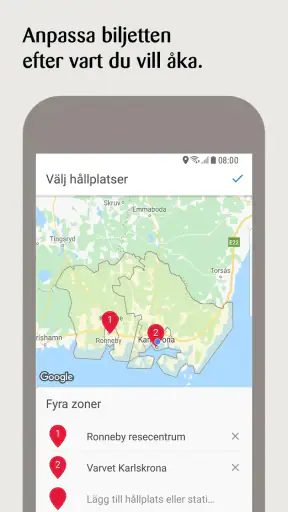 Blekingetrafiken screenshot