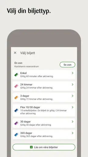 Blekingetrafiken screenshot