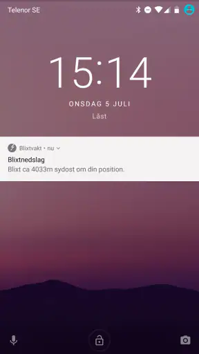 Blixtvakt screenshot