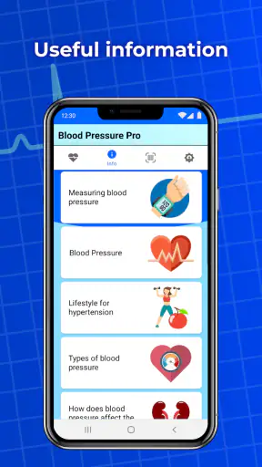 Blodtryck Pro screenshot