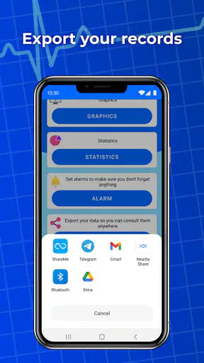 Blodtryck Pro screenshot