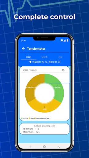 Blodtryck Pro screenshot