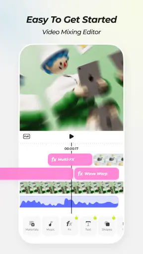 Blurrr-video editor screenshot