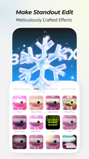 Blurrr-video editor screenshot