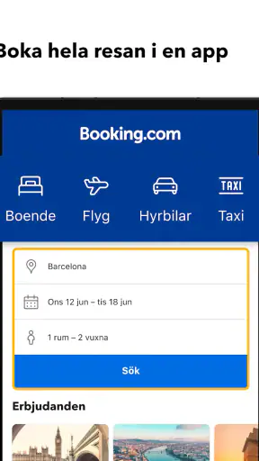 Booking.com – hotellbokningar screenshot