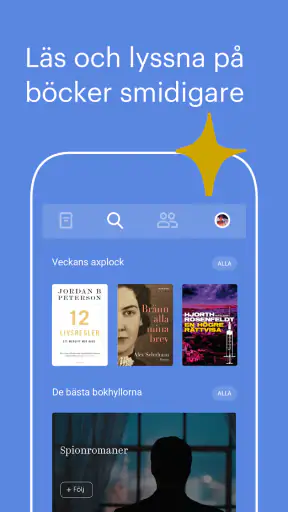 Bookmate: böcker & ljudböcker screenshot