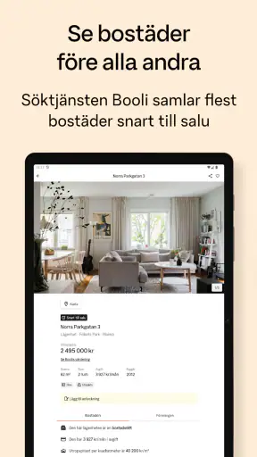 Booli screenshot