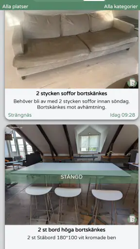 Bortskänkes screenshot