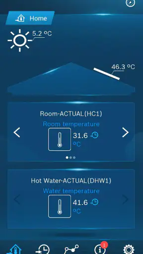 Bosch EasyRemote screenshot