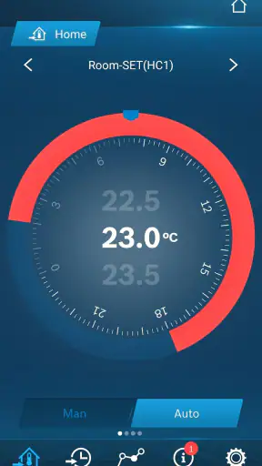 Bosch EasyRemote screenshot